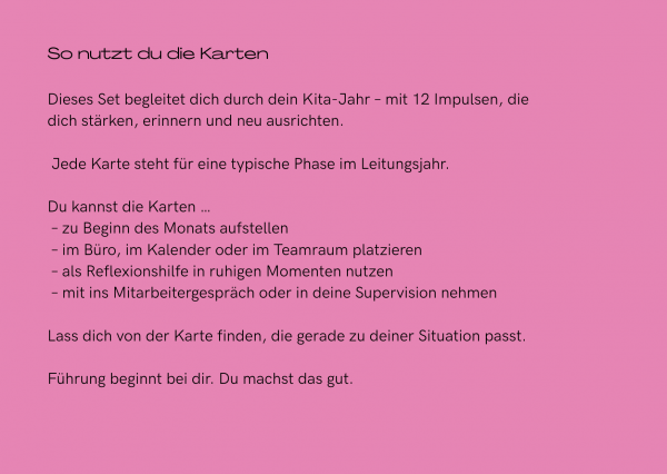 Achtsam führen durch das Kita-Jahr – Bild 3
