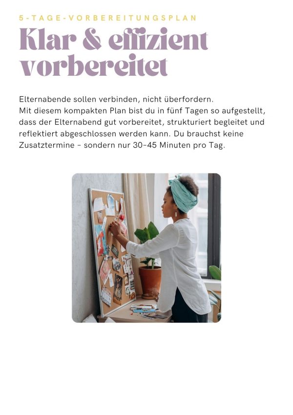 Praxis-Mappe: Elternabende – mit Haltung gestalten – Bild 6